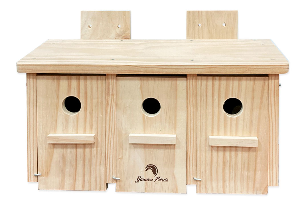 Caja nido para gorriones