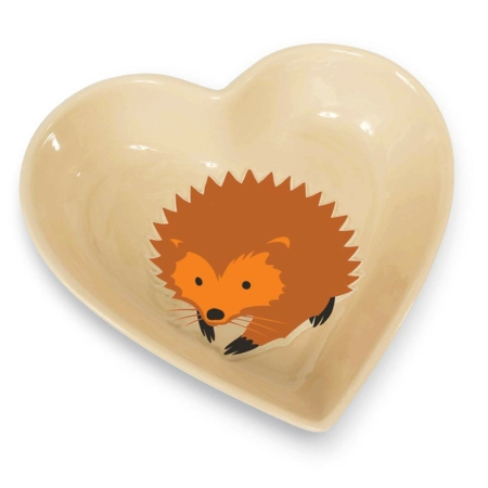ILH-D "I Love Hedgehogs" Ceramic Dish" Comedero de cerámica