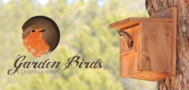 Garden Birds - Cajas nido de madera