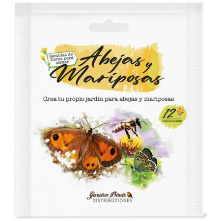 ABEJAS Y MARIPOSAS. Mezcla de semillas para atraer fauna auxiliar.